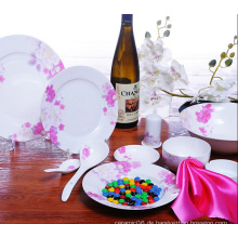 Haonai neu gestaltete schöne Keramik-Dinner-Set